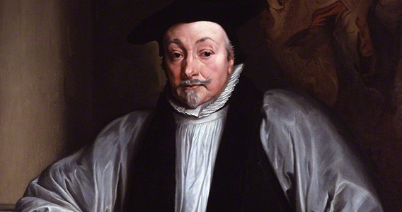 Archbishop William Laud, convicted of high treason on 10th January 1645 and tragically lost his head at Tower Hill in London