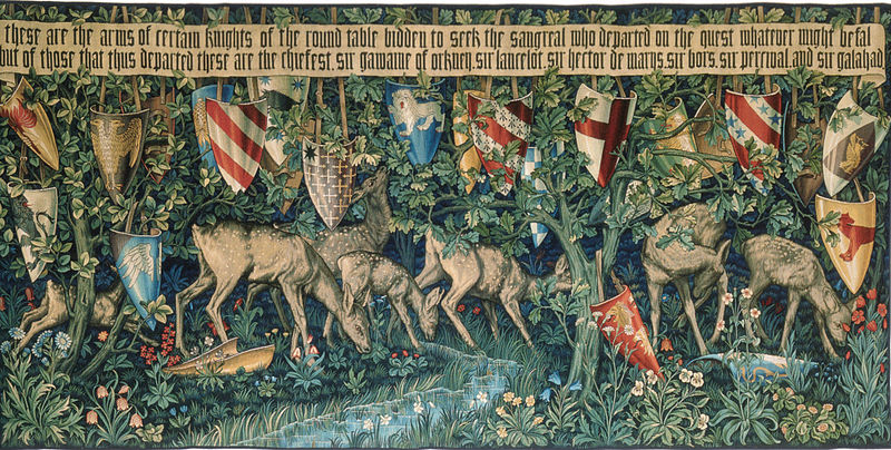 Verdure with Deer and Shields