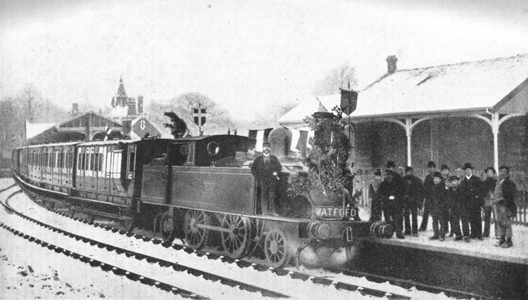 Stanmore First Train.